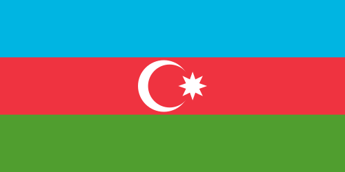 Aserbajdsjan flag