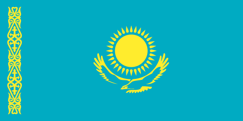 Kasakhstan flag