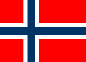 Norsk flag kan købes hos Klauber-Flag