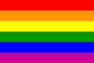 Pride flag kan købes hos Klauber-Flag
