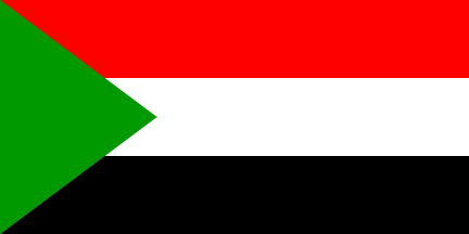 Flag fra Sudan kan købes hos Klauber-Flag