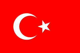 Flag fra Tyrkiet kan købes hos Klauber-Flag