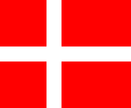 Dannebrogs flag fra Klauber-Flag