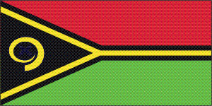 Flag fra Republic of Vanuatu