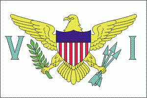 JOMFRUØERNE (USA) - DEKOFLAG