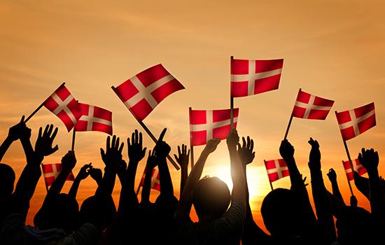 Modtager Mars Prædiken DANMARK - HURRAFLAG - Klauber Flag