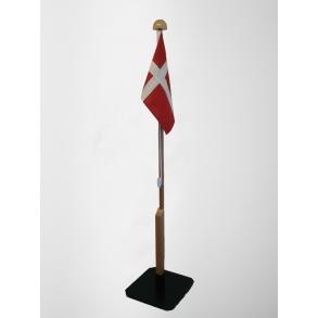 Mini Dannebrogs flag på stang fra Klauber-Flag