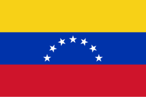 VENEZUELA - HURRAFLAG I PAPIR